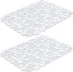 Bligli Pebble Sink Mat for Stainless Steel/Ceramic Sinks, PVC Eco-Friendly Sink by BliGli