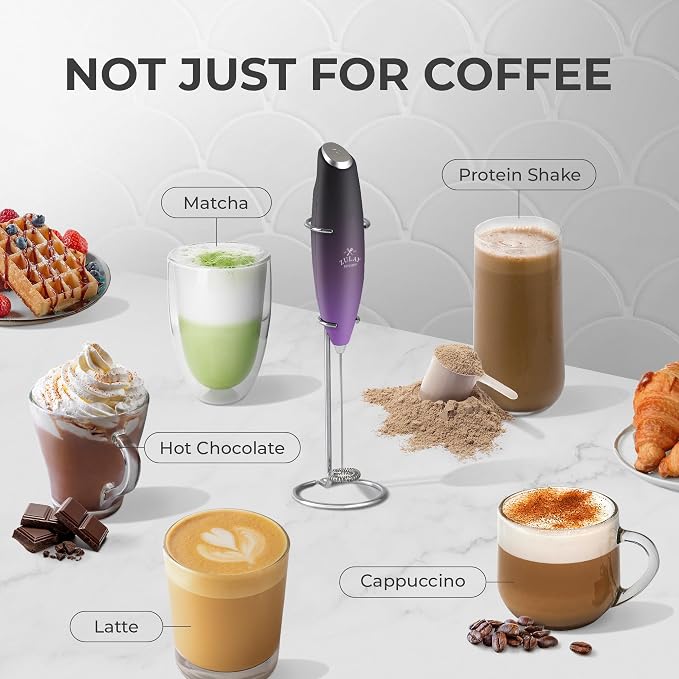 Zulay Kitchen Powerful Milk Frother Wand - Image 3