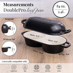 Dutch Oven for Sourdough Bread Baking – Enamelled Cast Iron Bread Loaf Pot – - Image 2