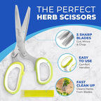 Jenaluca 5 Blade Herb Scissors - Image 2
