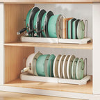 Pots and Pans Organizer for under Cabinet, Pan Pot Organizers inside Cabinet - Image 9