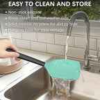 Coukre 2 Pack Silicone Spatula Set, High Heat Resistant, BPA Free Kitchen - Image 6