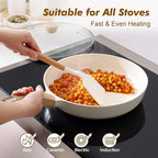 SENSARTE Ceramic Nonstick Frying Pan Skillet - Image 4