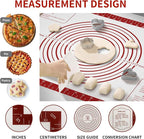 Silicone Baking Mat, Non Stick Pastry Mat Sheet - Image 4