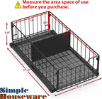 Simple Houseware Pull-Out Cabinet Sliding Basket Organizer, 17.2" D x 9.7" W x - Image 2