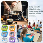 48 Pack Digital Kitchen Timer Magnetic Digital Timer - Image 5