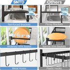 SNTD Over The Sink Dish Drying Rack - Image 4