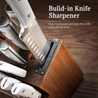 Knife Set, Emojoy 18-Pieces Kitchen Knife Set - Image 4