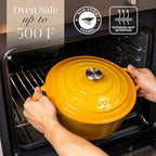 Nuovva Enamelled Cast Iron Dutch Oven Pot - Image 5