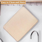 2 Pack XXL Large Microfiber Dish Drying Mat, 24*17 inch Absorbent Dish Drainer - Image 7