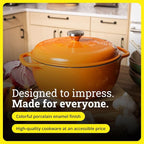 Lodge Essential Enamel Cast Iron Dutch Oven - Image 6