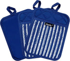 Alselo Silicone Pot Holders Set of 3 Heat Resistant & Non Slip Potholders - Image 8