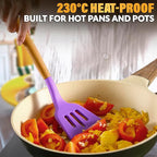 12 Pcs Purple Kitchen Utensils Set - Image 6