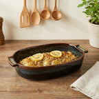 Ceramic Oval Casserole Baking Dish, 1.8 Quarts Baking Dish - Image 7