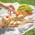 30 Pcs Cutting Boards with Handle 11" x 5" Wood Chopping Board Bulk Charcuterie - Image 4