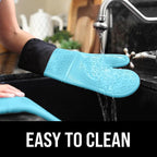 BPA-Free Soft Silicone Oven Mitts - Image 6