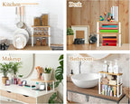 Marsui 4 Pcs Kitchen Organizer Accessories Set Cabinet Organizer Shelf and - Image 7