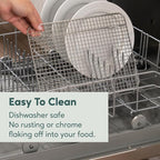 Ultra Cuisine Oven-Safe, Dishwasher-Safe 100% Stainless Steel Cooling & Baking - Image 5