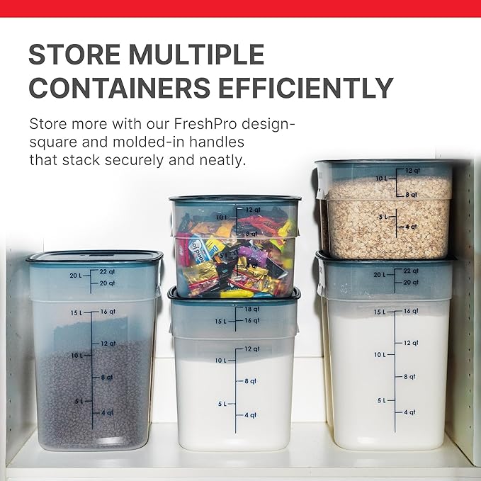 Cambro FreshPro 22 Quart Food Storage Container - Image 7
