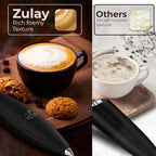 Zulay Kitchen Patented Tornado Triple Whisk Milk Frother - Image 6