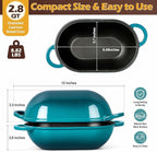 Homikit Enameled Cast Iron Dutch Oven - Image 2