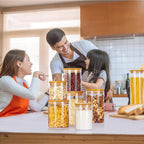 Vtopmart Glass Food Storage Jars, 7 Pack Kitchen Containers - Image 7