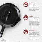 Cuisinel Cast Iron Skillet - Image 3