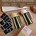 SWEET VIEW Olive Oil Dispenser and Oil Sprayer – 16oz/470ml Glass Light-Proof - Image 7