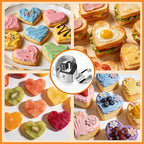 Heart Cookie Cutters, 5 Piece Biscuit Cutters - Image 7