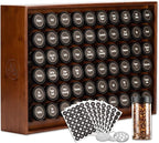 AllSpice Spice Rack Organizer, 525 Unique Labels, Countertop or Wall Mount by AllSpice