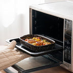 3-Pack Deep Rectangular Ceramic Baking Dishes, Heavy-Duty Oven-Safe Stoneware - Image 6