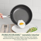 Cuisinart Chef's Classic™ Nonstick Hard Anodized 17 Piece Set w/Tempered Glass - Image 3