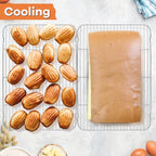 P&P CHEF Cooling Baking Rack Pack of 2, 16.6" x 11.5", Stainless Steel Cooling - Image 6