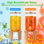 1 Gallon Glass Drink Dispensers: Beverage Dispenser - Image 7