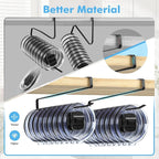 2 Pack Tumbler Lid Organizer, Under Cabinet Cup Lid Holder - Image 3