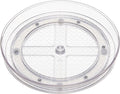 Amazon Basics Clear Rotating Lazy Susan Turntable Organizer by AmazonBasics