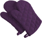 DII Basic Terry Collection 100% Cotton Quilted, Oven Mitt, 2 Piece - Image 4