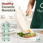 Chef Power Ceramic Cookware Sets, Cookware Set - Image 3