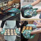 Pot Holders Set of 2 with Transparent Clear Silicone Shell and Nice Cactus - Image 5