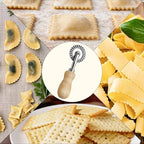 Fluted Pastry Wheel Cutter, 1.5 Inch Pasta Cutter Wheel - Image 5