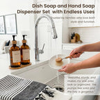 MaisoNovo Glass Dish Soap Dispenser - Image 6