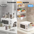 Sevenblue 4 Pack Large Magnetic Spice Rack - Image 2