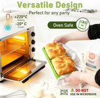 Silicone Freezer Tray with Lid Soup Freezer Container Molds with Steel - Image 7