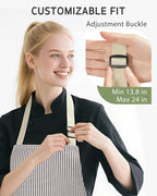 Syntus Chef Apron for Men Women Kitchen Cooking Apron - Image 4