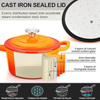 Enameled Cast Iron Sauce Pan - Image 3