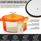 Enameled Cast Iron Sauce Pan - Image 3