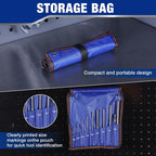 WORKPRO 9-Piece Roll Pin Punch Set - Image 6