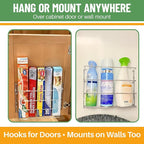 Evelots Kitchen Wrap Organizer - Image 3