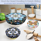 5-Size Reusable Beeswax Bowl Covers - Image 5