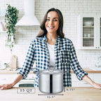 CONCORD Stainless Steel Stock Pot - Image 6